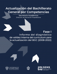 Fase 1 Informe del diagnóstico de validez interna del currículum para la actualización del BCG